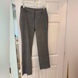 Ann Taylor Gray, Black and White Curvy Trousers